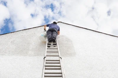 Peinture extérieure à Veigné — façades et ravalement
